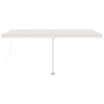 Standmarkise Manuell Einziehbar 500x350 cm Creme