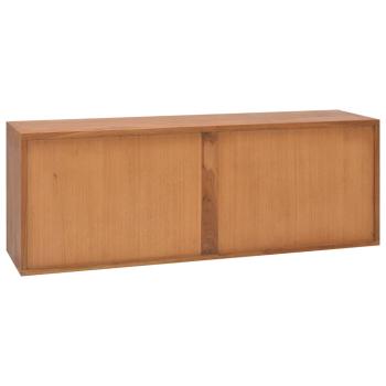 ARDEBO.de - TV-Schrank 110x30x40 cm Teak Massivholz