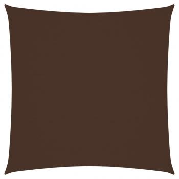Sonnensegel Oxford-Gewebe Quadratisch 4,5x4,5 m Braun