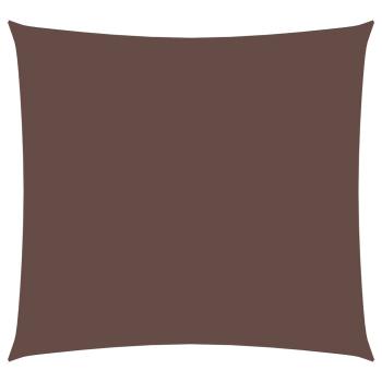 Sonnensegel Oxford-Gewebe Quadratisch 4,5x4,5 m Braun