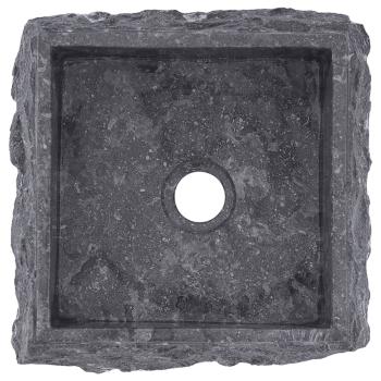 Waschbecken Grau 30x30x13 cm Marmor