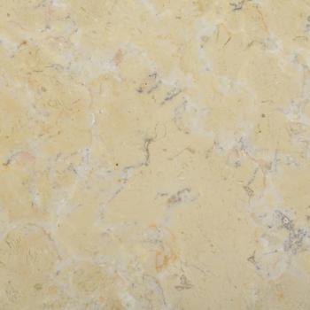 Tischplatte Creme Ø40x2,5 cm Marmor 