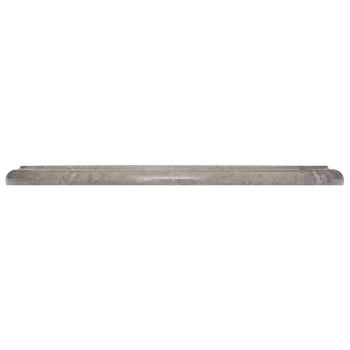 Tischplatte Grau Ø40x2,5 cm Marmor 