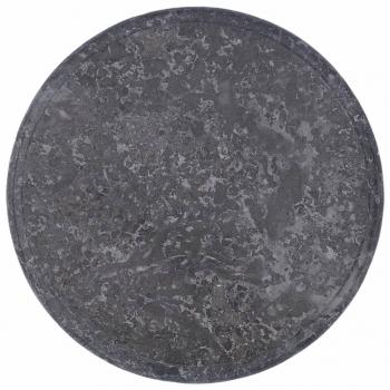 Tischplatte Grau Ø40x2,5 cm Marmor 
