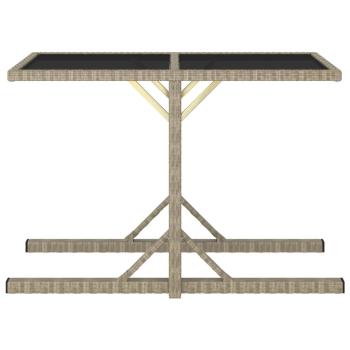 3-tlg. Garten-Essgruppe Beige