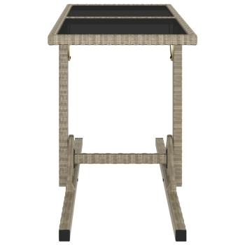 3-tlg. Garten-Essgruppe Beige