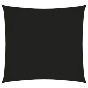 Sonnensegel Oxford-Gewebe Quadratisch 7x7 m Schwarz