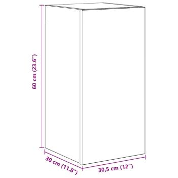 7-tlg. TV-Schrank-Set Weiß Holzwerkstoff