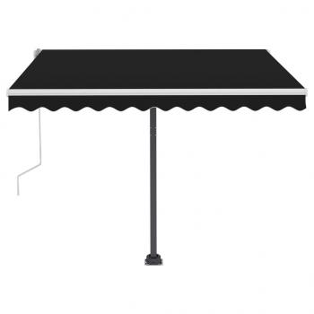 Standmarkise Manuell Einziehbar 300x250 cm Anthrazit