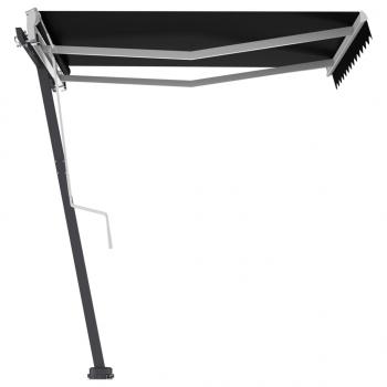 Standmarkise Manuell Einziehbar 350x250 cm Anthrazit