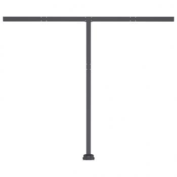 Standmarkise Automatisch 350x250 cm Orange/Braun
