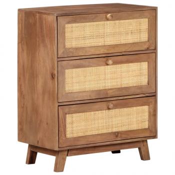 ARDEBO.de - Sideboard 61x35x76 cm Massivholz Mango