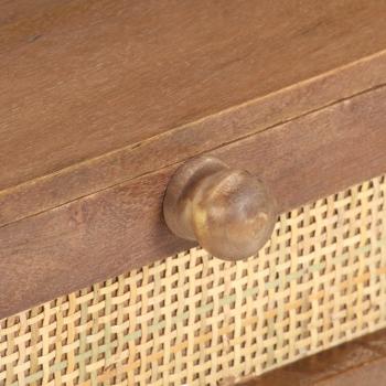 ARDEBO.de - Couchtisch 100x60x40 cm Mango Massivholz