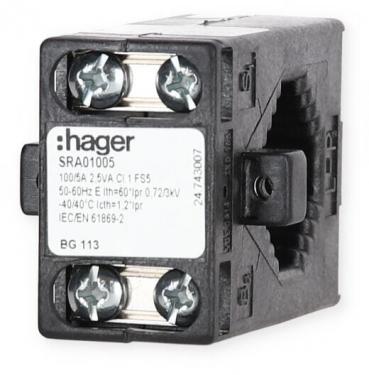 ARDEBO.de Hager SRA01005 Wandler 100/5 2,5VA Kl.1 (SRA01005)
