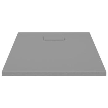 Duschwanne SMC Grau 90x70 cm