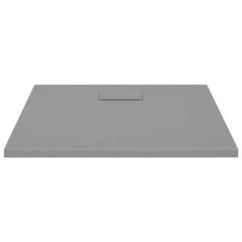 Duschwanne SMC Grau 90x90 cm