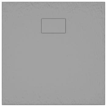 Duschwanne SMC Grau 90x90 cm