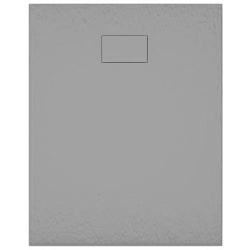 Duschwanne SMC Grau 100x80 cm