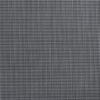7-tlg. Garten-Essgruppe Aluminium Silbern und Schwarz