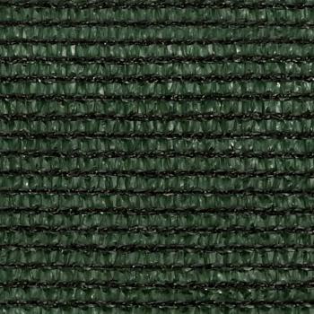 Sonnensegel 160 g/m² Dunkelgrün 5x6x6 m HDPE