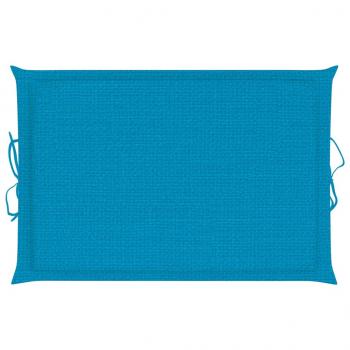 Sonnenliegen-Auflage Blau 186x58x3 cm Oxford-Gewebe