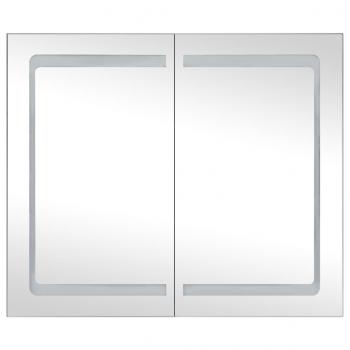 LED-Spiegelschrank fürs Bad 80x12,2x68 cm