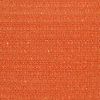 Sonnensegel 160 g/m² Orange 3,6x3,6 m HDPE