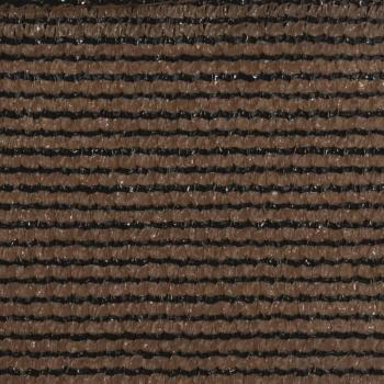 Sonnensegel 160 g/m² Braun 4/5x3 m HDPE