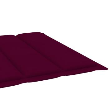Sonnenliegen 2 Stk. mit Tisch und Auflagen Massivholz Akazie