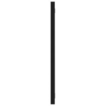 Badmöbel-Set Schwarz Holzwerkstoff
