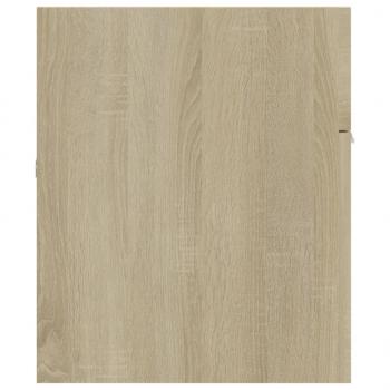 Waschbeckenunterschrank Einbaubecken Sonoma-Eiche Holzwerkstoff