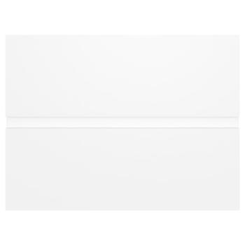 Waschbeckenunterschrank mit Einbaubecken Weiß Holzwerkstoff