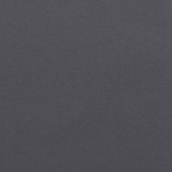 Palettenkissen 3-tlg. Anthrazit Oxford-Gewebe
