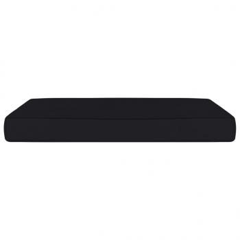 Palettenkissen Schwarz 60x60x6 cm Oxford-Gewebe