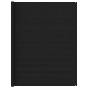 ARDEBO.de - Zeltteppich 250x550 cm Schwarz