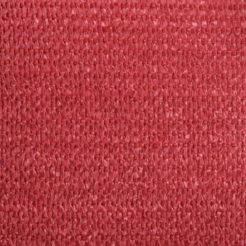 Sonnensegel 160 g/m² Rot 4/5x3 m HDPE
