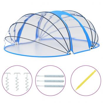 Pool-Kuppel Oval 530x410x205 cm