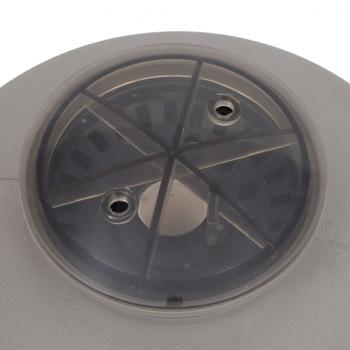 Pool-Sandfilter mit seitlich montiertem 6-Wege-Ventil Grau