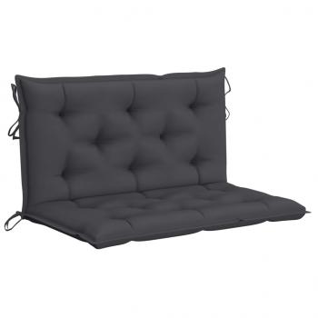 Gartenbank-Auflagen 2 Stk. Anthrazit 100x50x7 cm Oxford-Gewebe