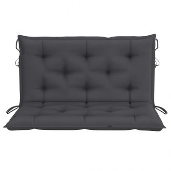 Gartenbank-Auflagen 2 Stk. Anthrazit 100x50x7 cm Oxford-Gewebe
