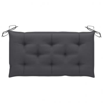Gartenbank-Auflagen 2 Stk. Anthrazit 100x50x7 cm Oxford-Gewebe