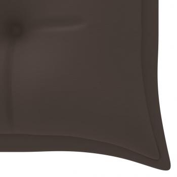 Gartenbank-Auflagen 2 Stk. Taupe 150x50x7 cm Oxford-Gewebe