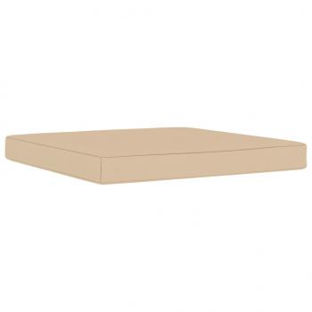 Palettenkissen Beige Oxford-Gewebe