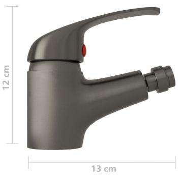 Badezimmer Bidet Mischbatterie Grau 13x12 cm