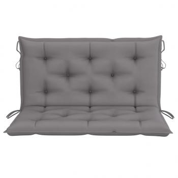 Gartenbank-Auflagen 2 Stk. Grau 100x50x7 cm Oxford-Gewebe
