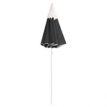 Sonnenschirm mit Stahlmast Anthrazit 180 cm
