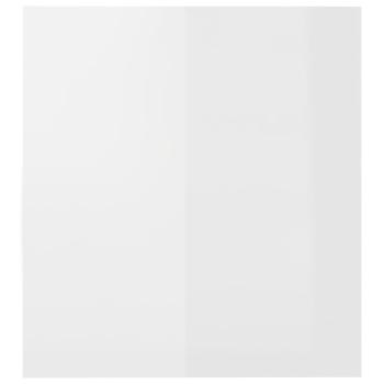 TV-Schrank mit LED-Beleuchtung Hochglanz-Weiß 140x36,5x40 cm