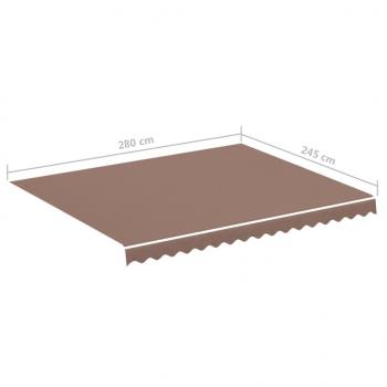 Markisenbespannung Braun 3x2,5 m