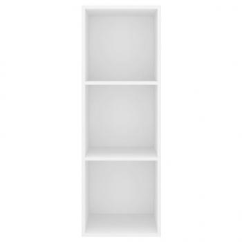 TV-Wandschrank Weiß 37x37x107 cm Holzwerkstoff