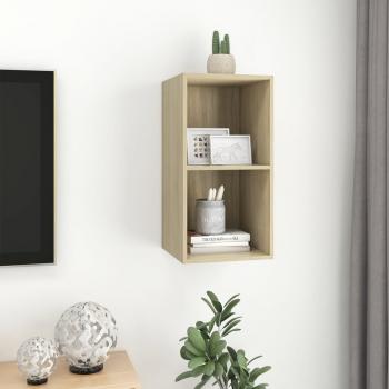 TV-Wandschrank Sonoma-Eiche 37x37x72 cm Holzwerkstoff
